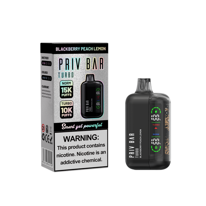 Vaporizador Priv Bar Blackberry Peach Lemon