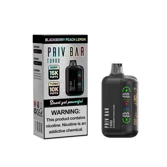 Vaporizador Priv Bar Blackberry Peach Lemon