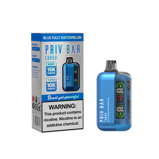 Vaporizador Priv Bar 15K Puffs  BLUE RAZZ WATERMELON