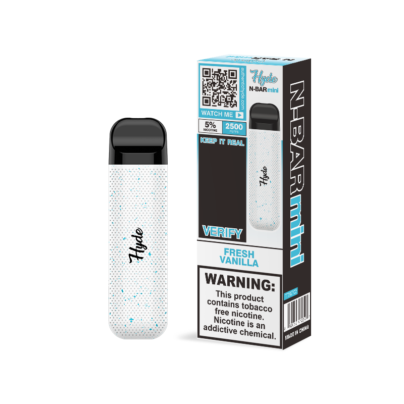 VAPE Hyde N-Bar Mini 2500 Puffs *CAJA X 10 UNDS*